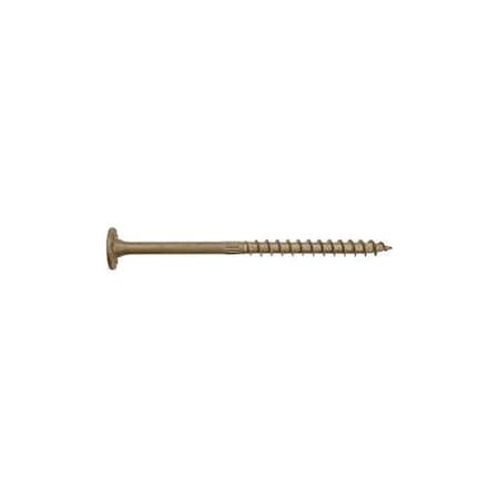 Simpson Strong-Tie Simpson Strong-Tie 5000151 Strong-Drive No. 5 x 8 in. Star Low Profile Head Double-Barrier Coating Stainless Steel Screws; Tan - Pack of 50 5000151